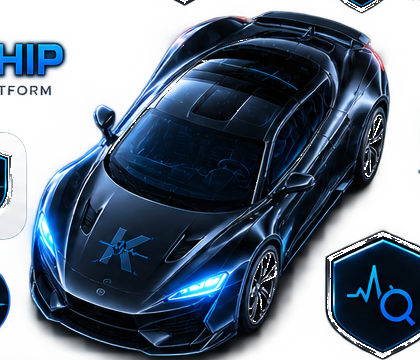 High-performance vehicle rendered for KryLocke-vHIP